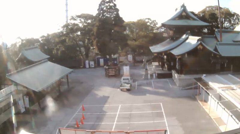 遠石八幡宮ライブカメラ(山口県周南市遠石)