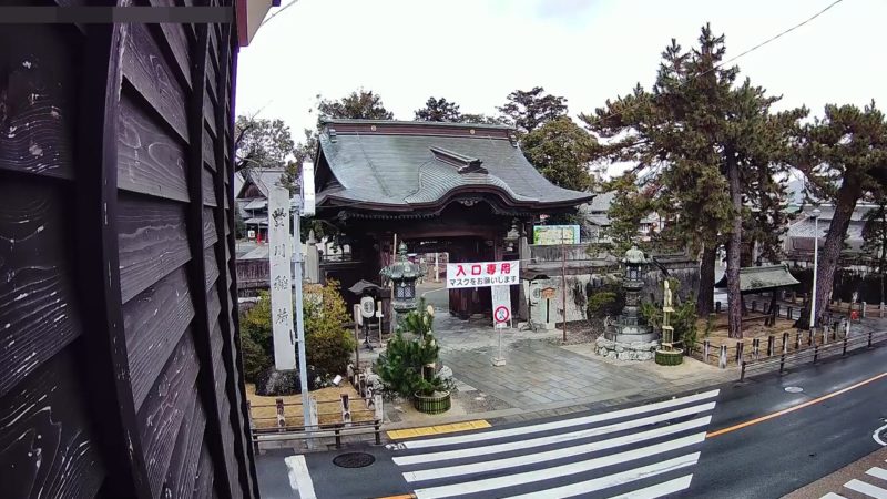 豊川稲荷総門前ライブカメラ(愛知県豊川市豊川町)