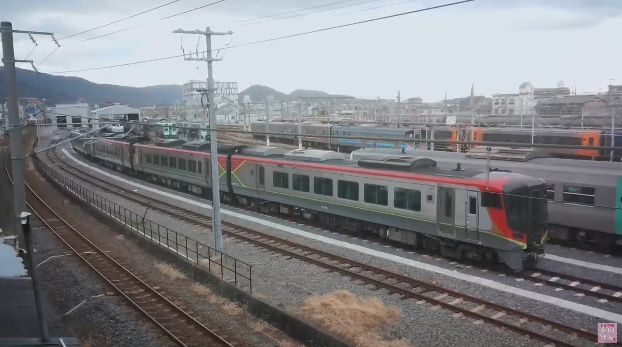 JR四国車両基地高松運転所西向きライブカメラ(香川県高松市西宝町)