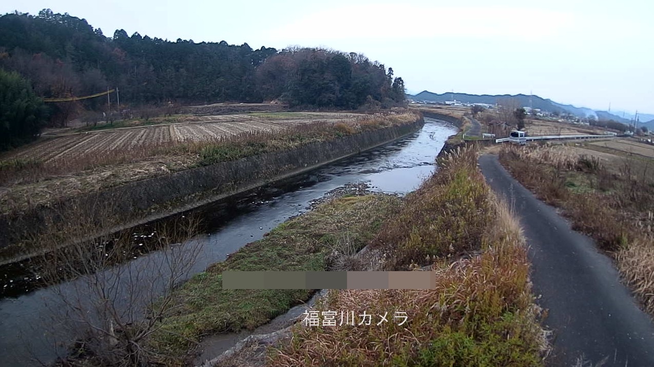 福富川福富樋門内水位ライブカメラ(岐阜県岐阜市溝口童子)