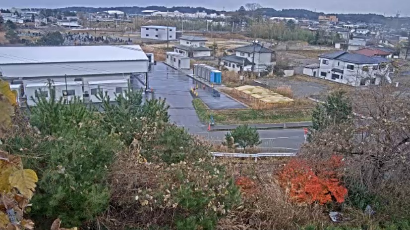 双葉北小学校北側ライブカメラ(福島県双葉町長塚)
