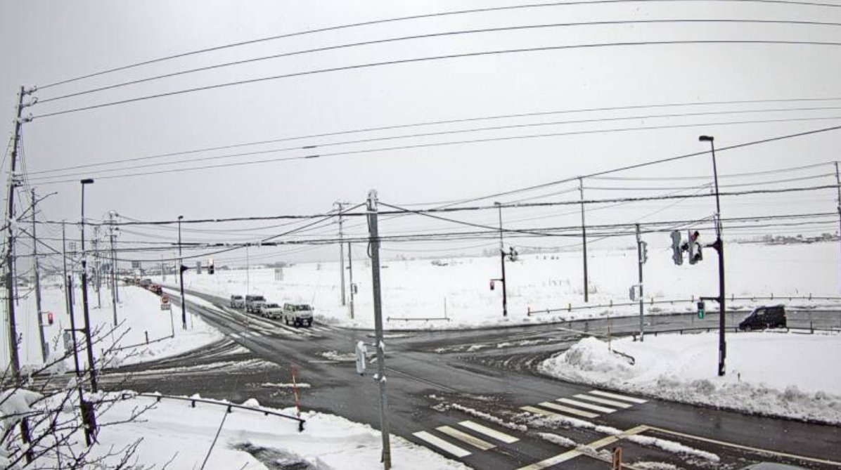 NCT国道404号才津西町交差点ライブカメラ(新潟県長岡市才津東町)