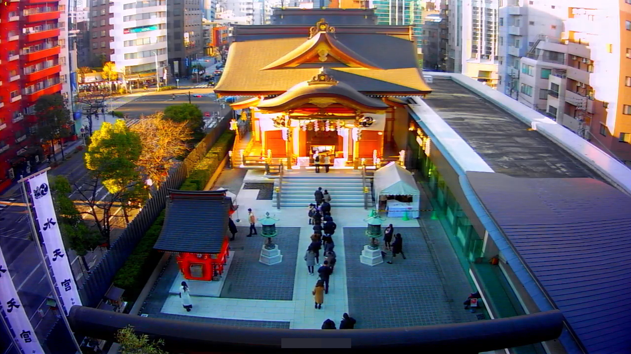 水天宮ライブカメラ(東京都中央区日本橋蛎殻町)