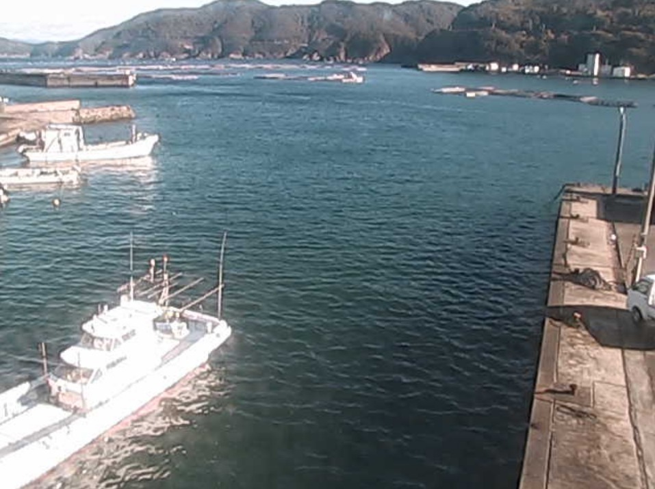 橘浦漁港ライブカメラ(高知県大月町橘浦)