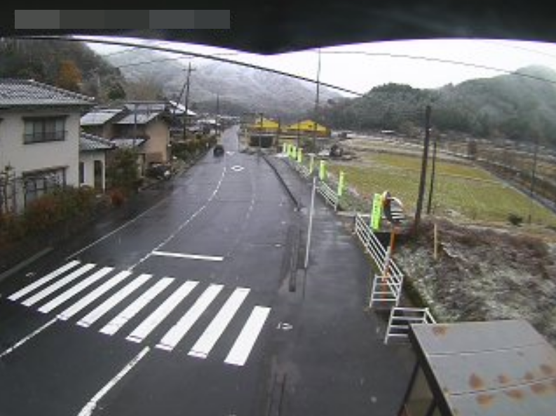 鳥取県道282号麻生国府線福地ライブカメラ(鳥取県八頭町福地)