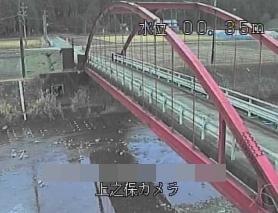 津保川上之保ライブカメラ(岐阜県関市上之保)