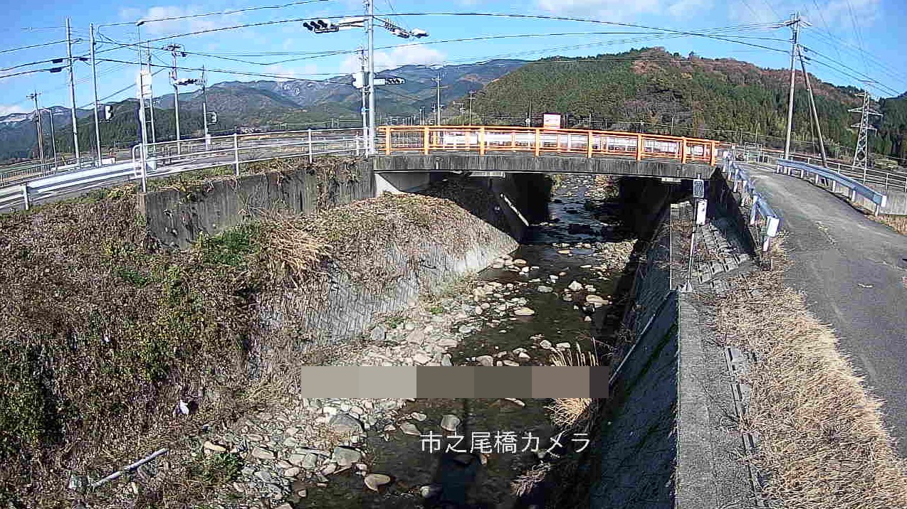 梅谷川市之尾橋ライブカメラ(岐阜県垂井町市之尾)