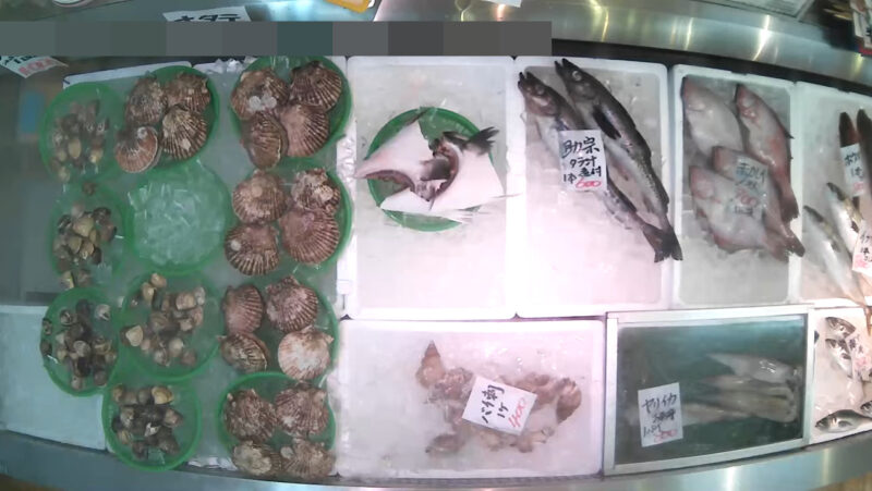 磯貝鮮魚店第3ライブカメラ(新潟県糸魚川市能生小泊)