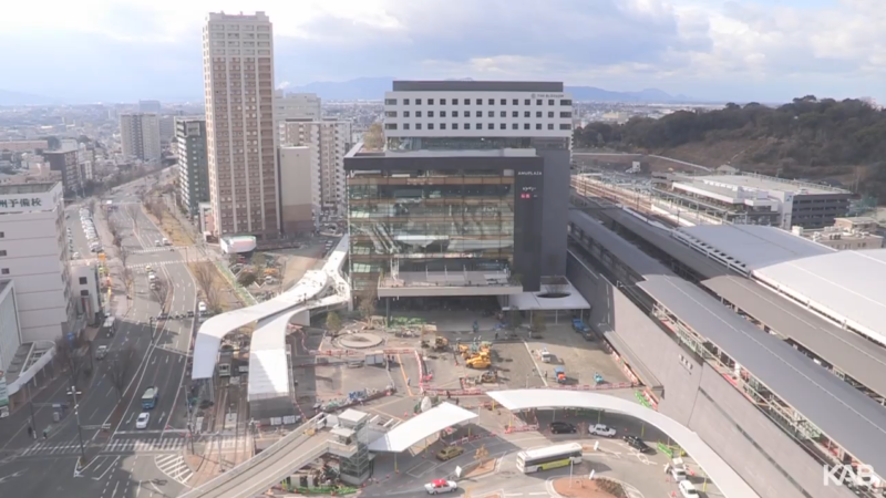 KAB熊本駅前ライブカメラ(熊本県熊本市西区)