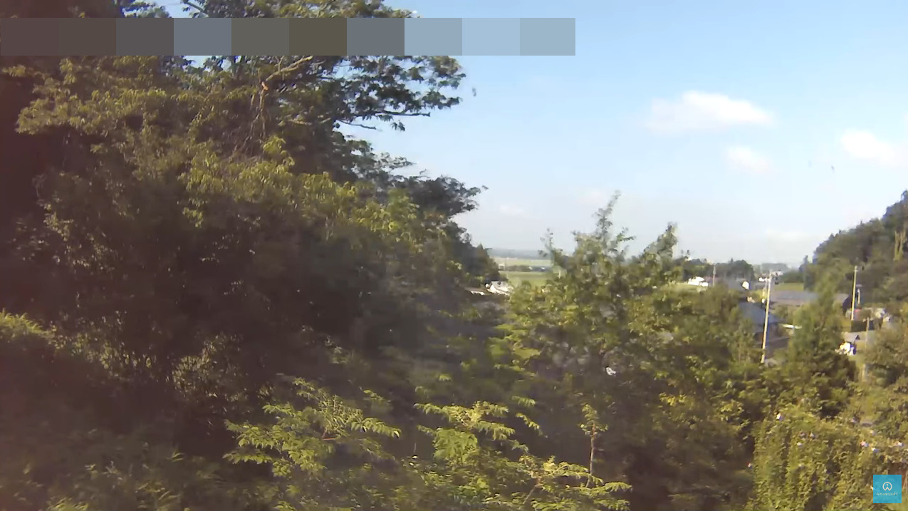 アンサーポイント奥州市江刺上空天気ライブカメラ(岩手県奥州市江刺田原)