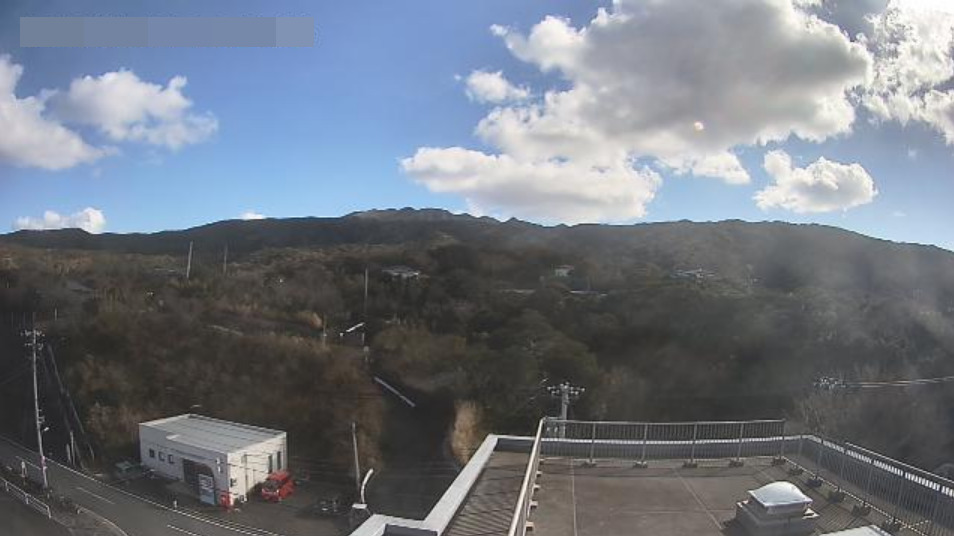 三宅島建設工業雄山ライブカメラ(東京都三宅島三宅村伊ケ谷)