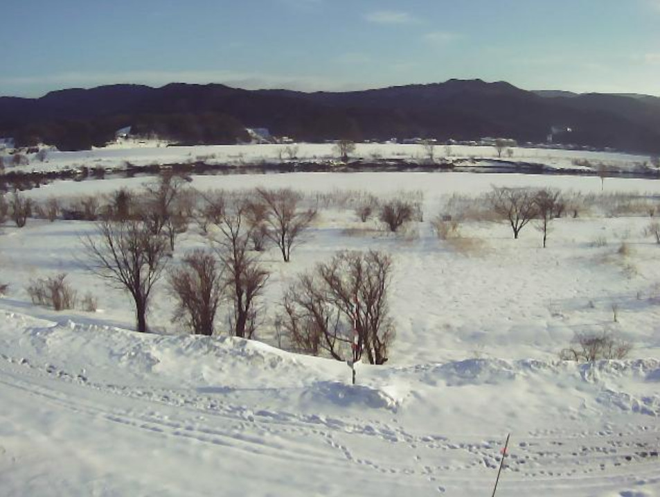 最上川狩川ライブカメラ(山形県庄内町狩川)