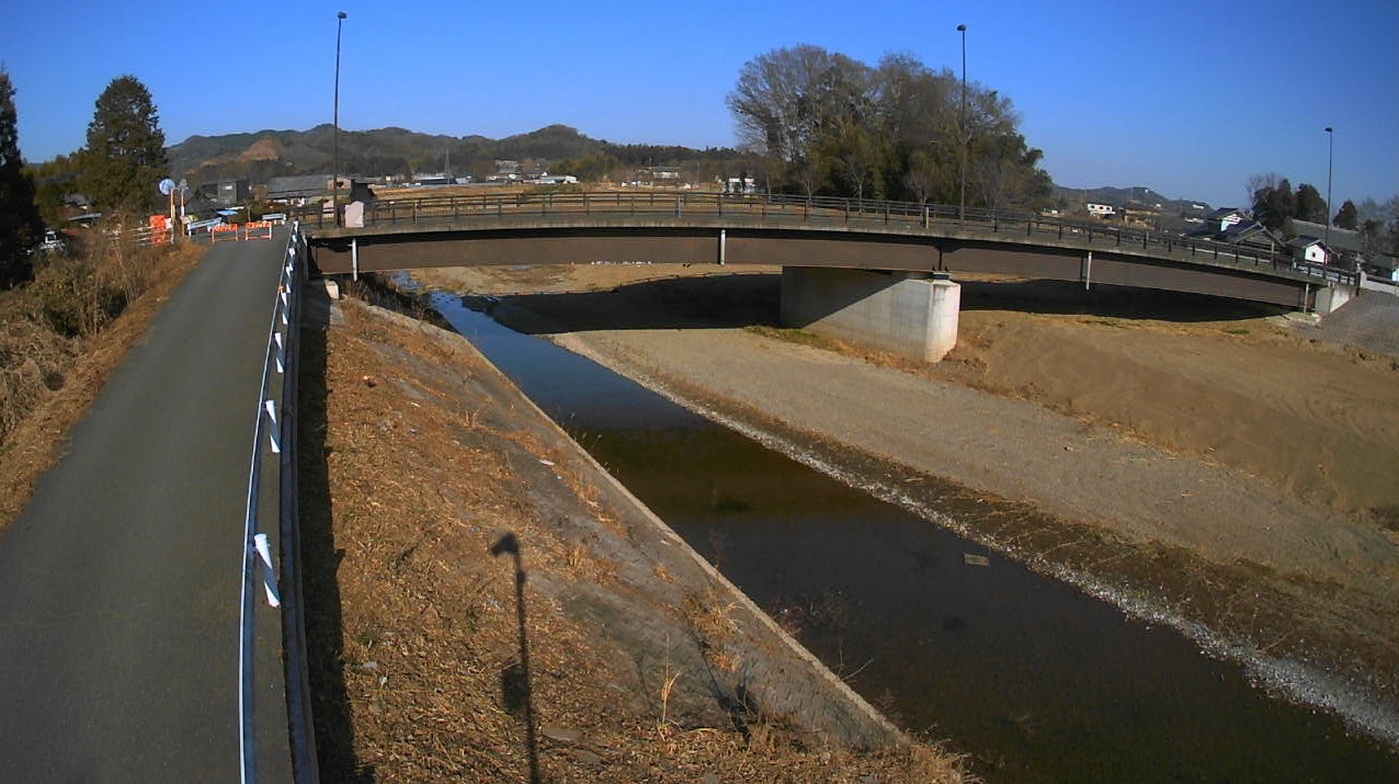 永野川大砂橋ライブカメラ(栃木県栃木市皆川城内町)