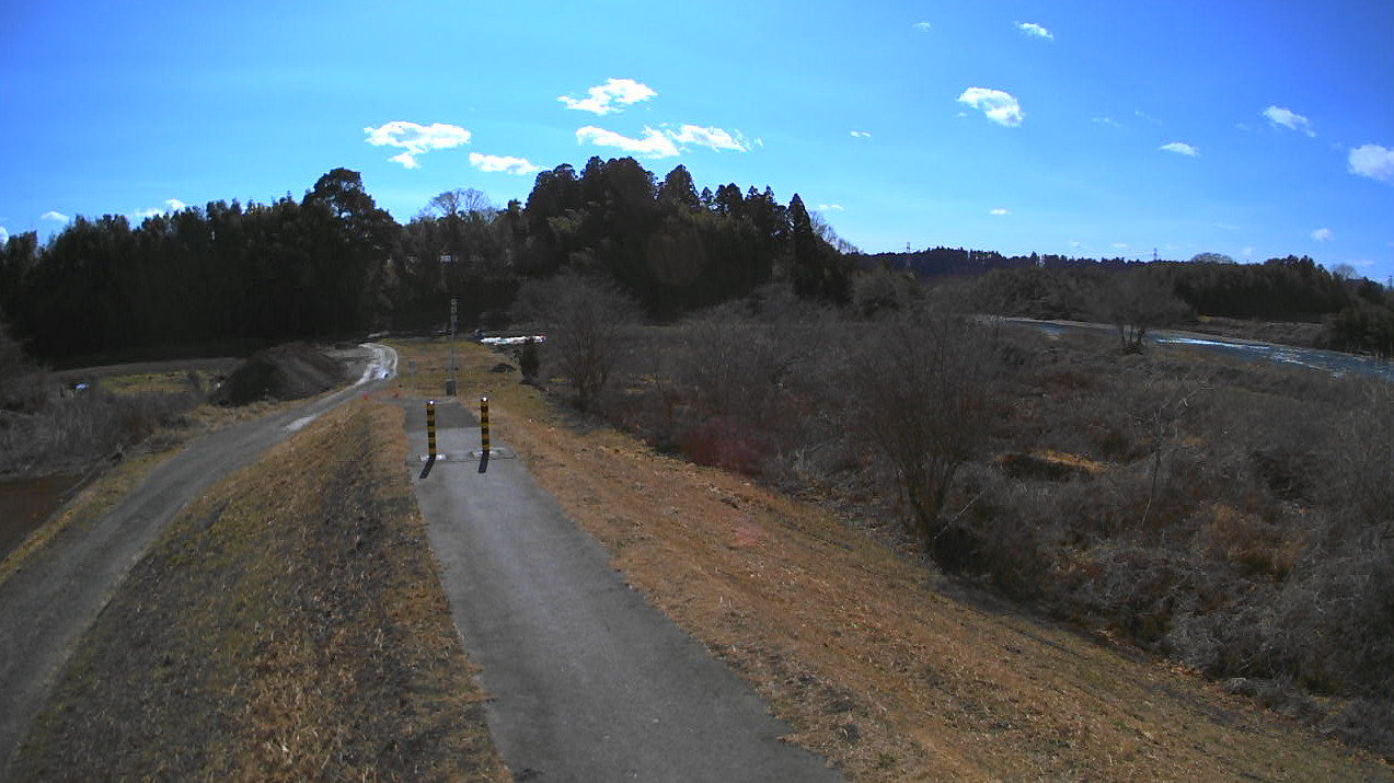 那珂川29.0KP左岸ライブカメラ(茨城県常陸大宮市小場)