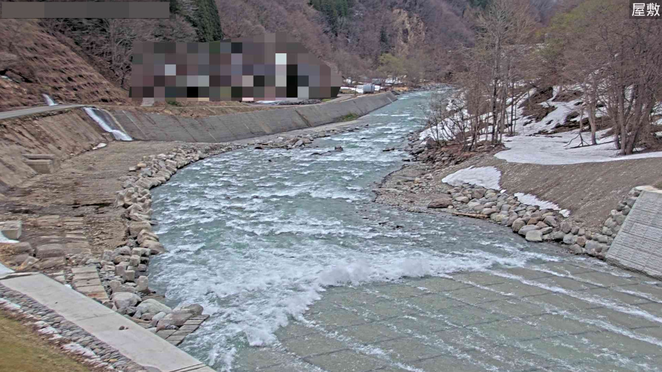 中津川屋敷ライブカメラ(長野県栄村堺)