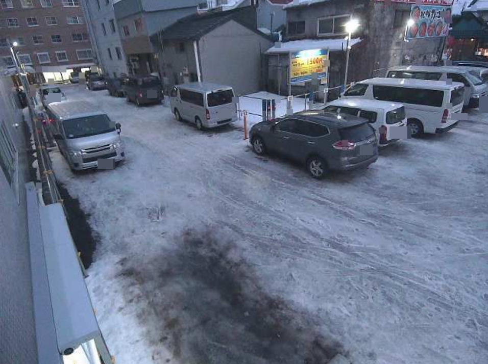 NTTルパルク札幌南2条東1第1駐車場2ライブカメラ(北海道札幌市中央区)