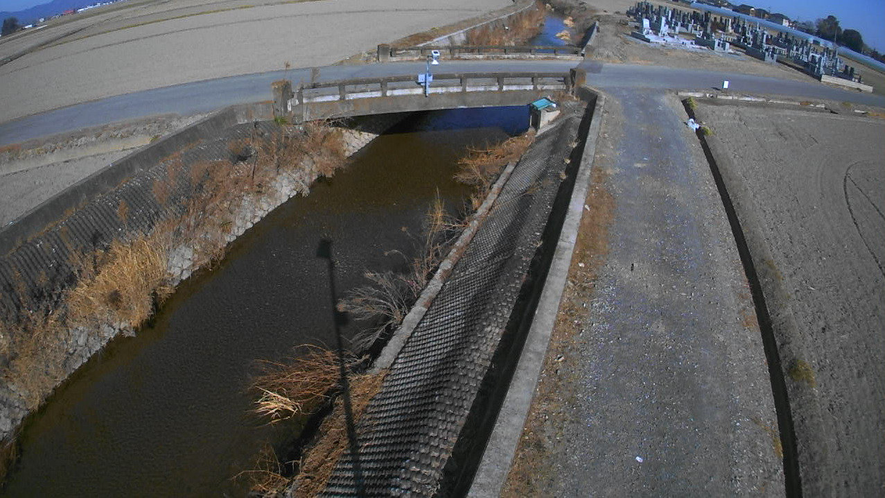 杣井木川杣井木泉橋ライブカメラ(栃木県小山市下泉)