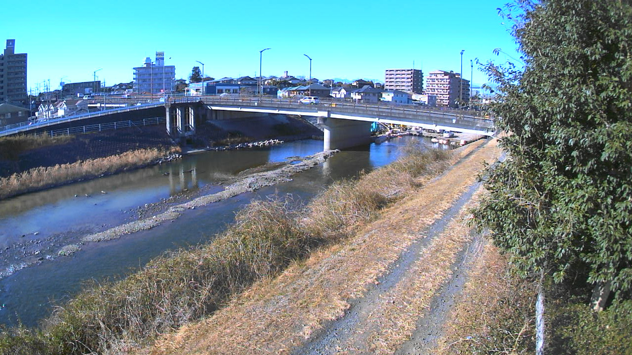 田川旭陵橋ライブカメラ(栃木県宇都宮市簗瀬町)