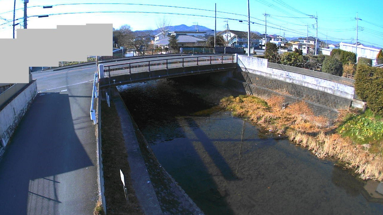 巴波川原ノ橋ライブカメラ(栃木県栃木市大町)