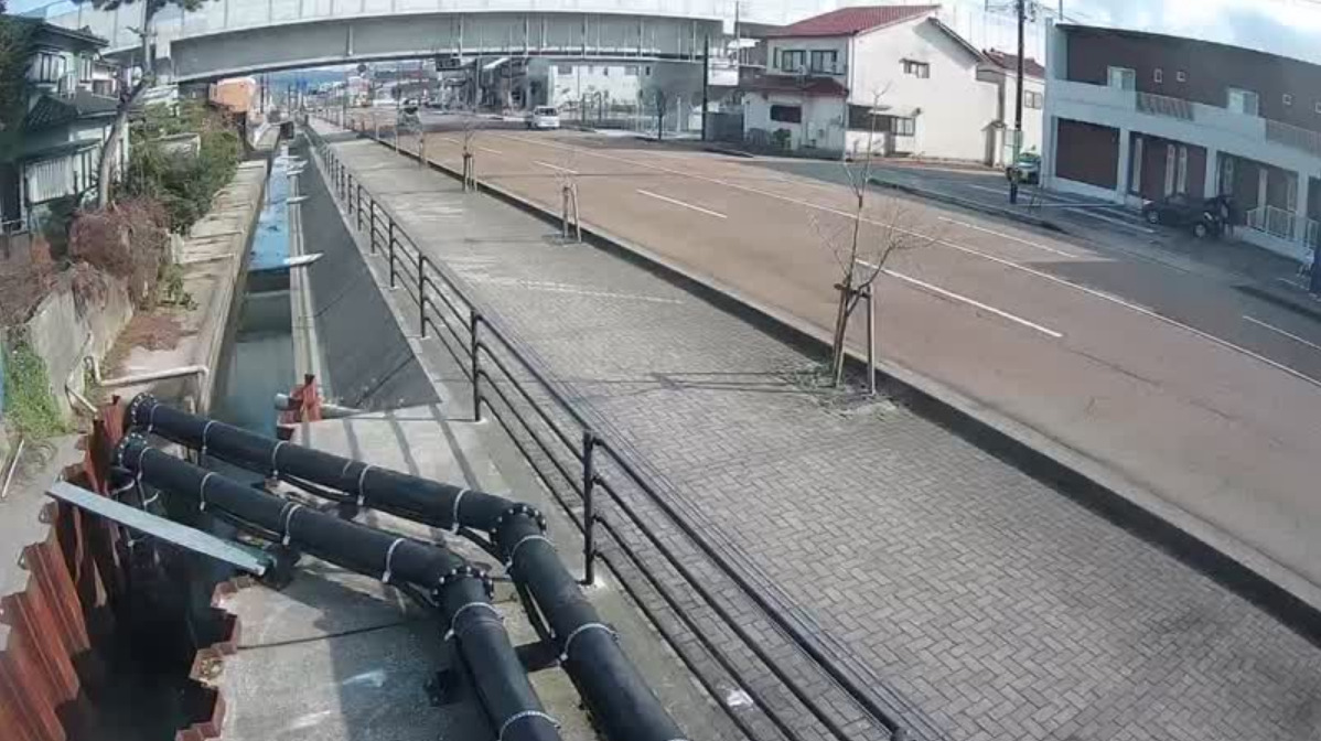 日の出町排水ポンプライブカメラ(石川県小松市日の出町)
