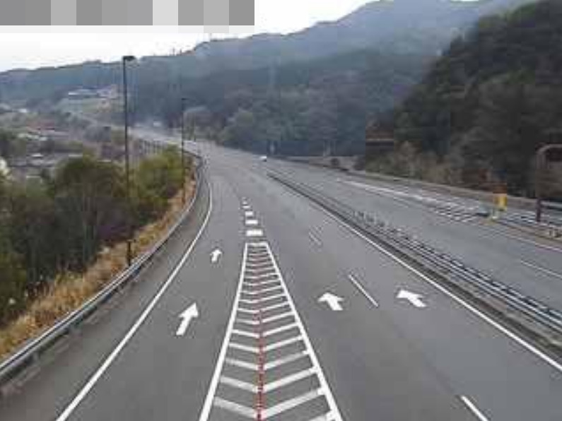 松山自動車道内子五十崎インターチェンジ付近ライブカメラ(愛媛県内子町内子)