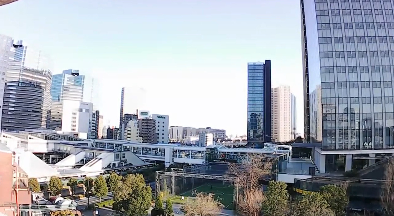 JR大崎駅西口駅前ライブカメラ(東京都品川区大崎)