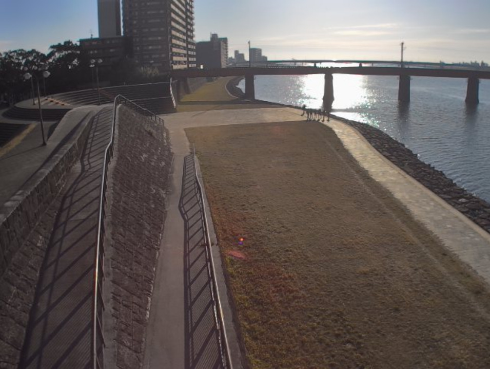 大淀川松山2丁目ライブカメラ(宮崎県宮崎市松山)