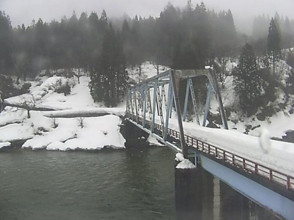 只見川柴倉橋ライブカメラ(福島県只見町只見)