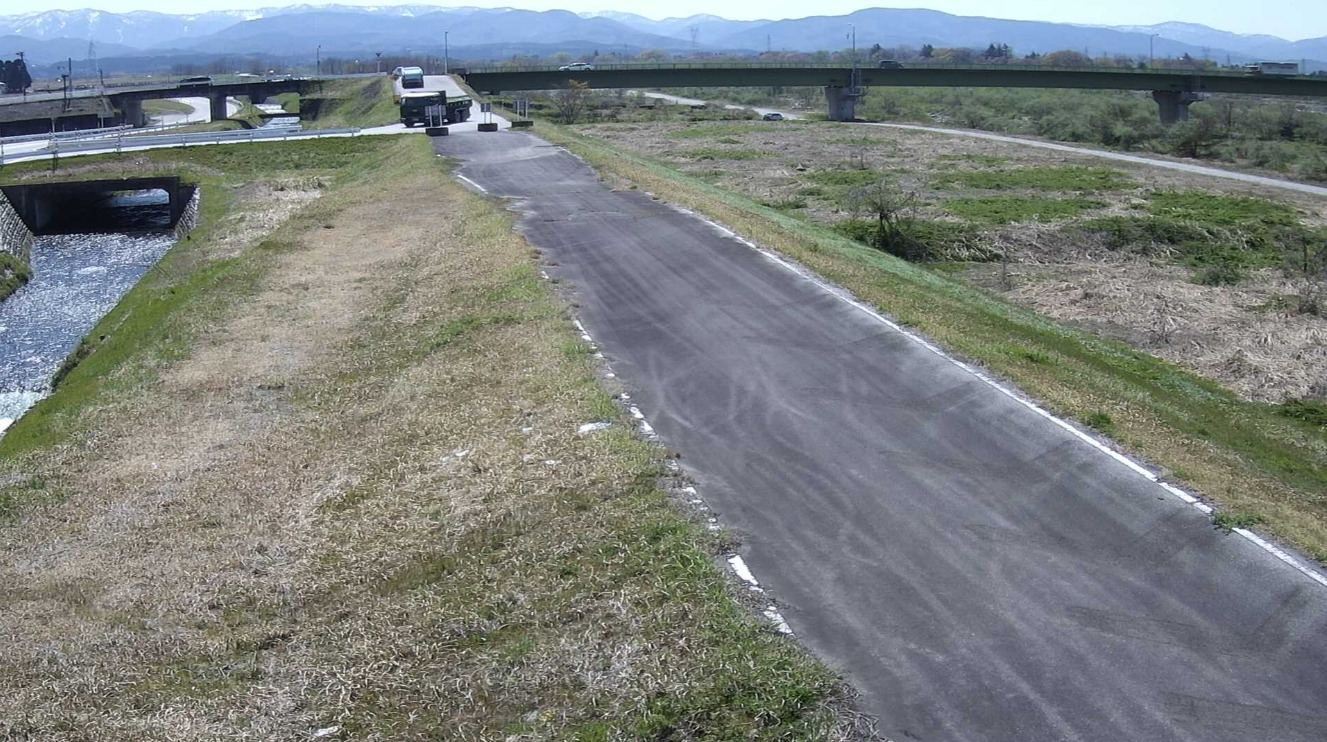 常願寺川西大森ライブカメラ(富山県立山町西大森)