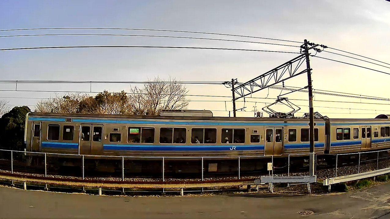 山陽線庭瀬付近ライブカメラ(岡山県岡山市北区)