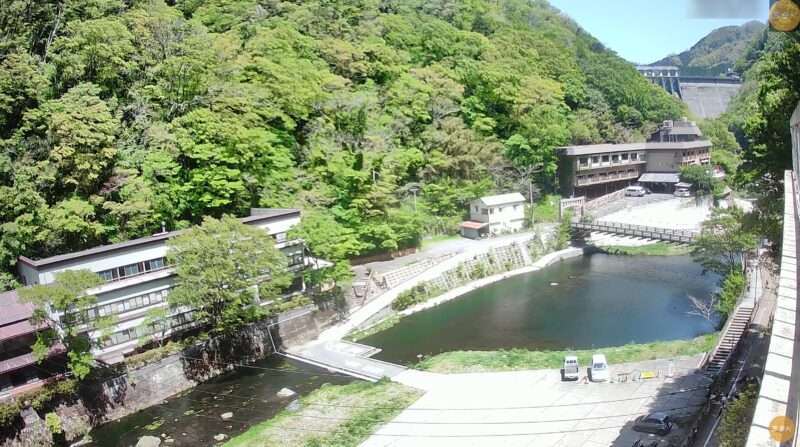 39K湯原温泉ライブカメラ(岡山県真庭市湯原温泉)