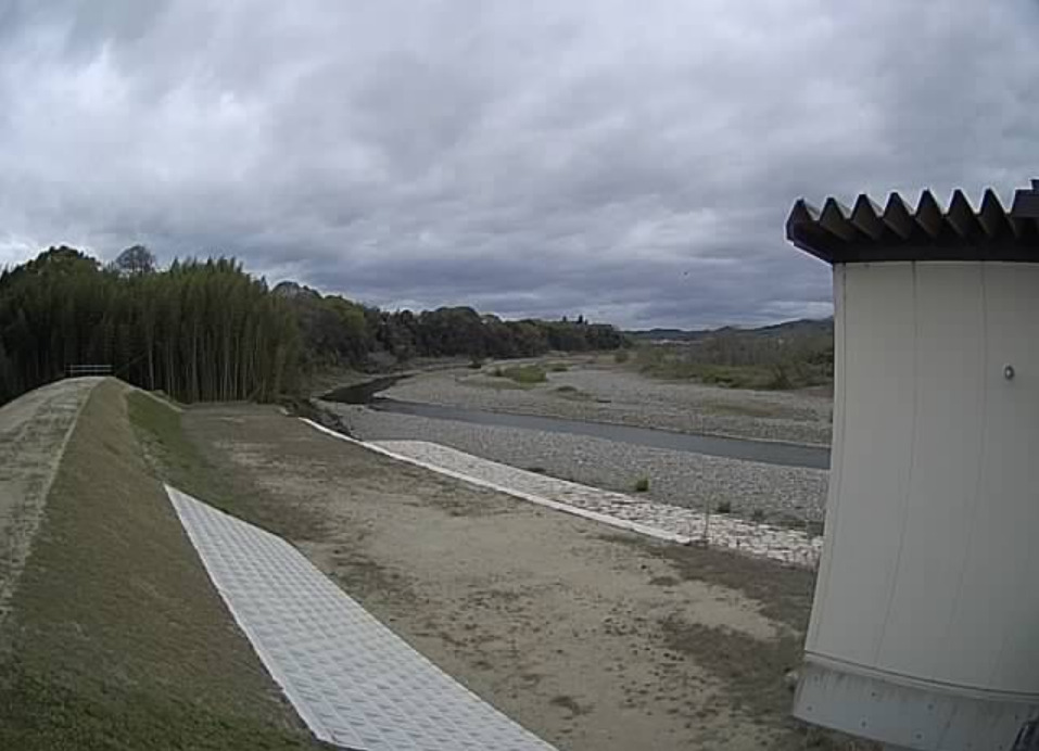 紀の川東谷川樋門ライブカメラ(奈良県五條市野原東)