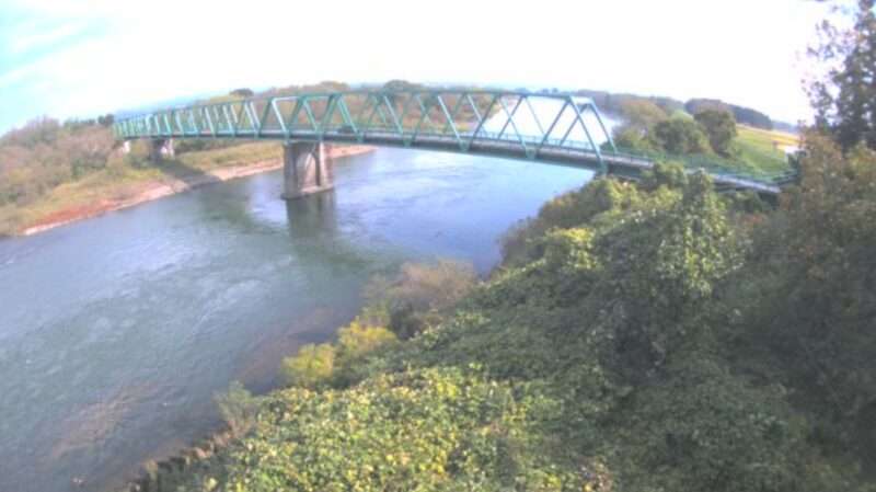 北上川上流64.4KP右岸ライブカメラ(岩手県金ケ崎町西根)