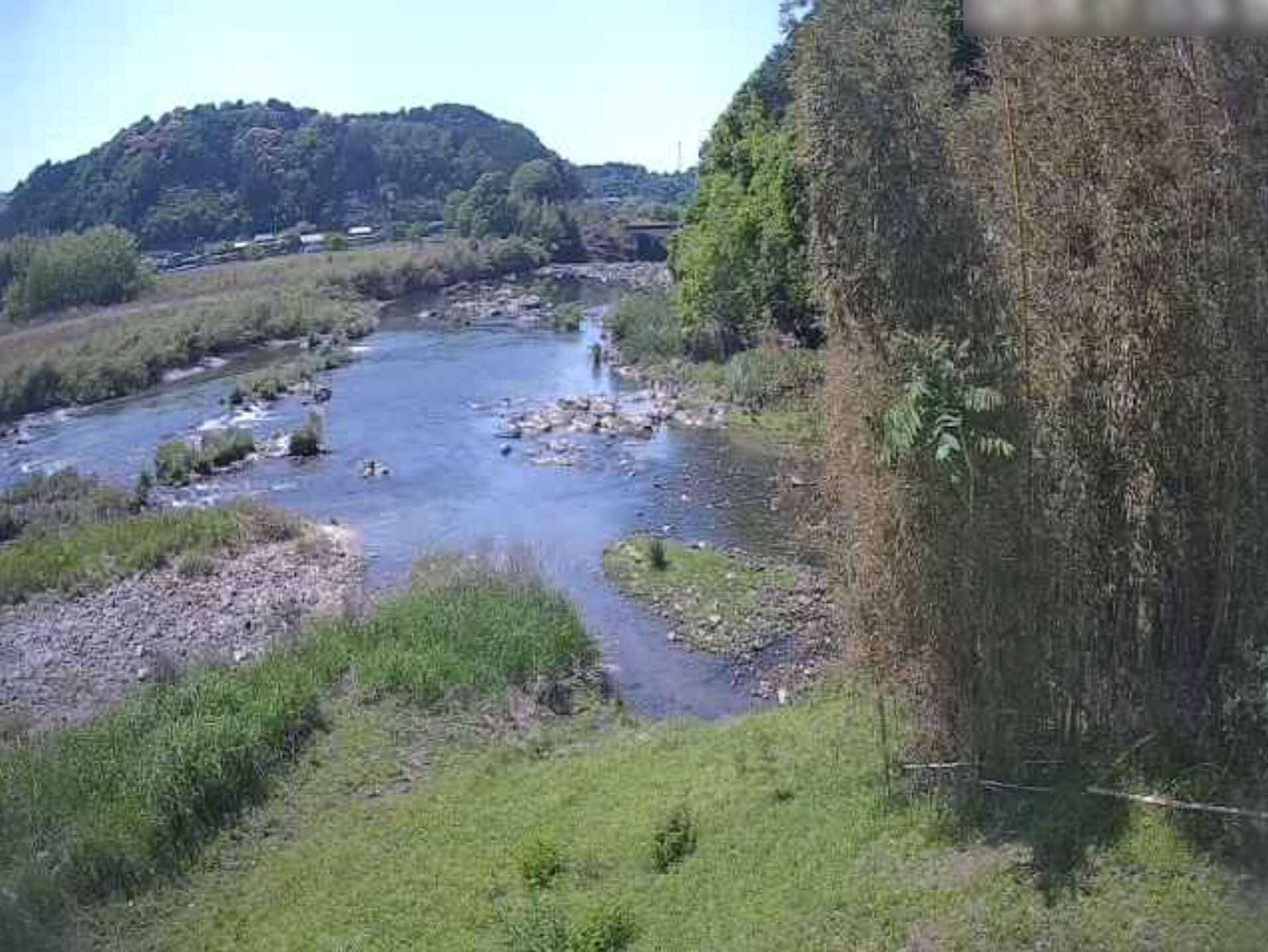 名張川蔵持町ライブカメラ(三重県名張市蔵持町里)