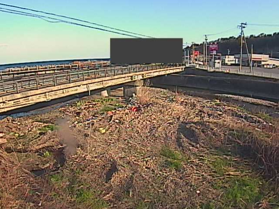 吾妻川吾妻橋ライブカメラ(青森県深浦町深浦)