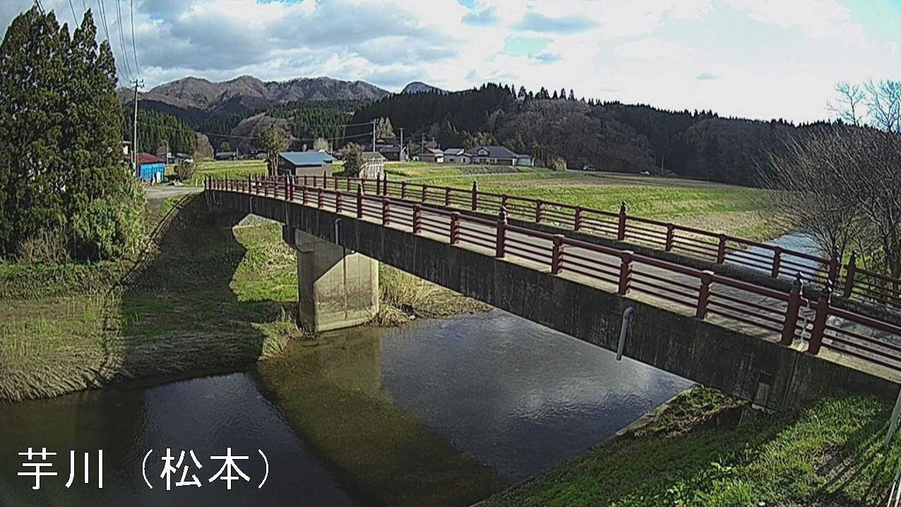 芋川松本ライブカメラ(秋田県由利本荘市松本)