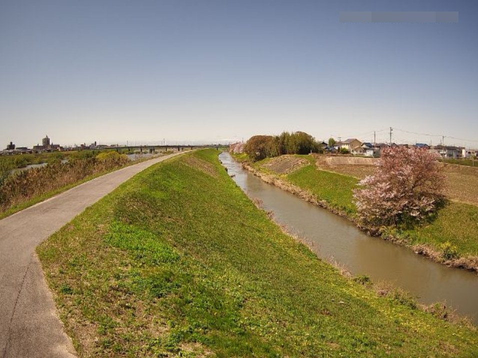 鹿乗川10.2KP右岸ライブカメラ(愛知県安城市藤井町)
