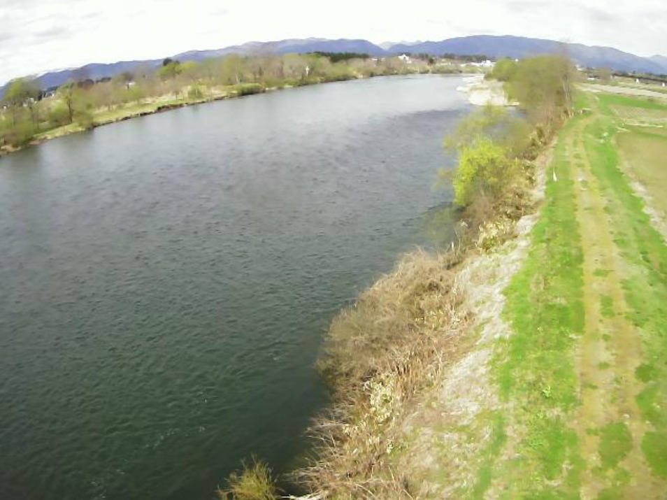 北上川上流105.4KP左岸ライブカメラ(岩手県花巻市石鳥谷町新堀)