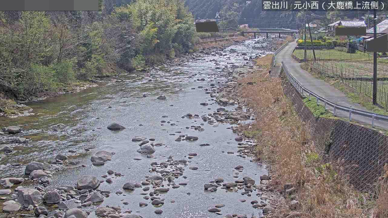 雲出川元小西ライブカメラ(三重県津市美杉町八知)