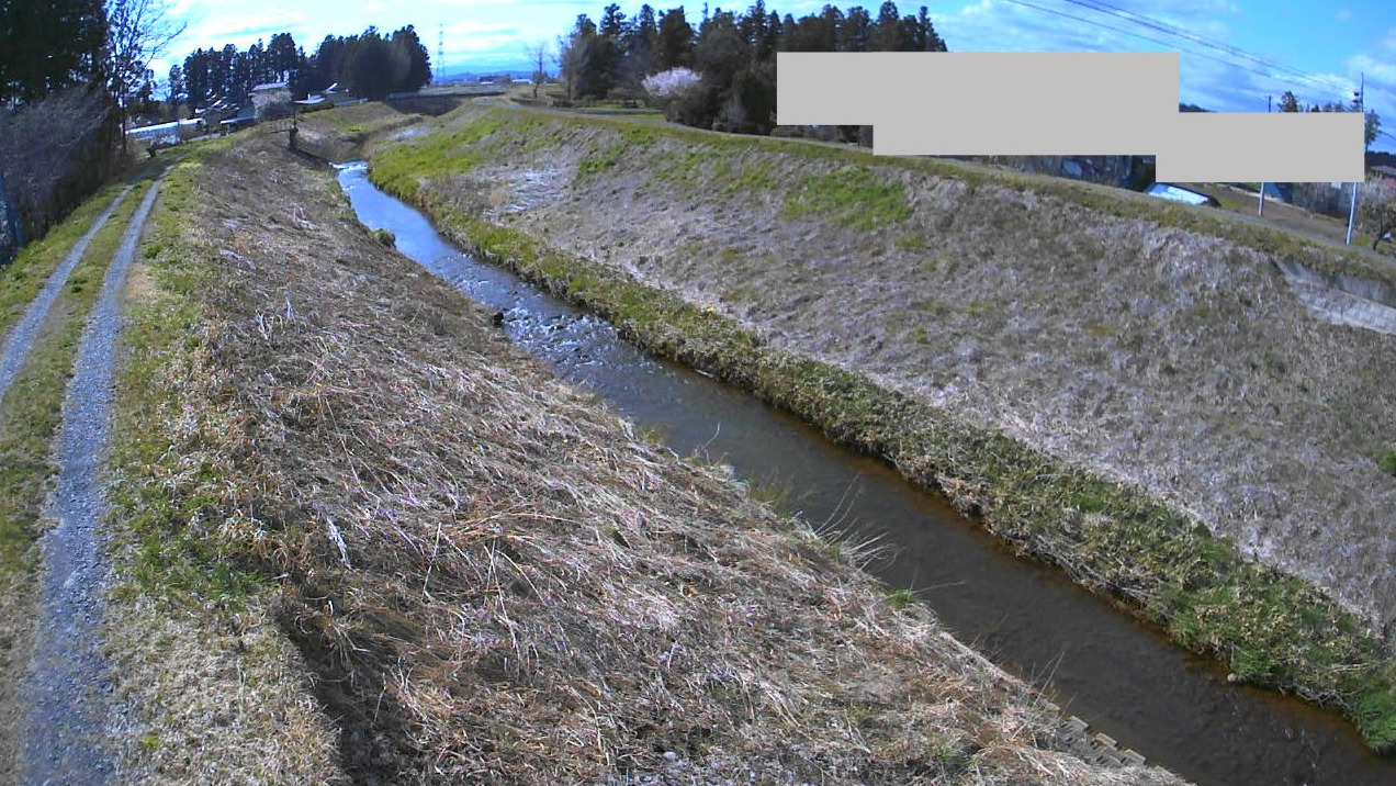昔川一迫柳目ライブカメラ(宮城県栗原市一迫柳目)