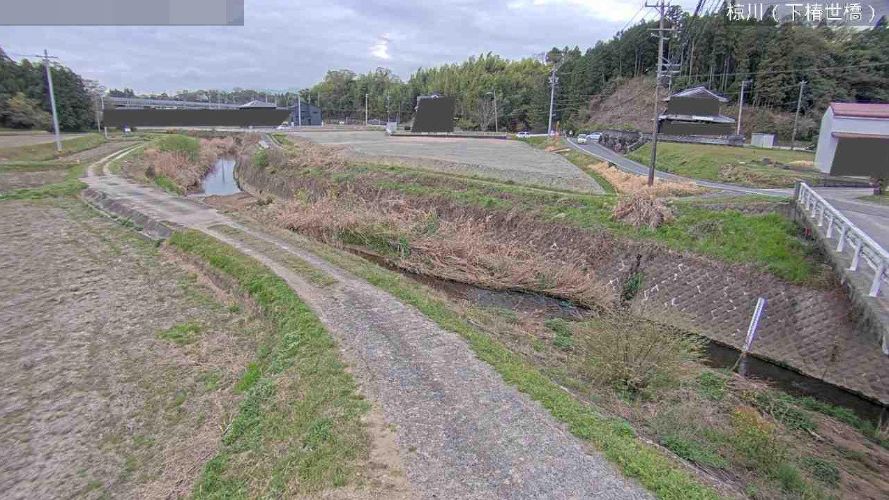 椋川下椿世橋ライブカメラ(三重県亀山市椿世町)