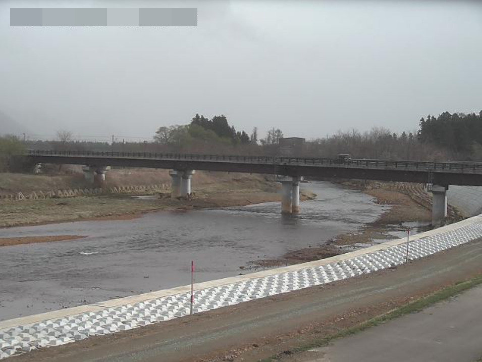 長瀬川西舘橋ライブカメラ(福島県猪苗代町西舘)