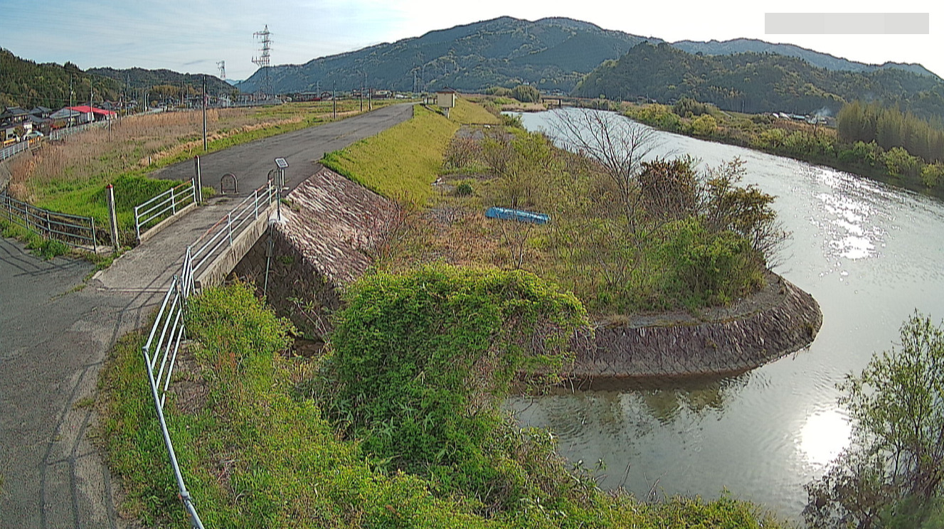 佐波川下切排水樋門ライブカメラ(山口県防府市中山)