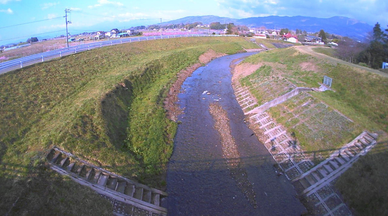 佐久間川下北沢橋ライブカメラ(福島県桑折町伊達崎)