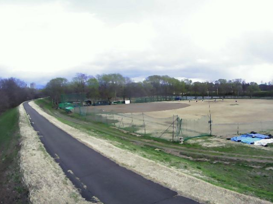 雫石川2.8KP左岸ライブカメラ(岩手県盛岡市下厨川)