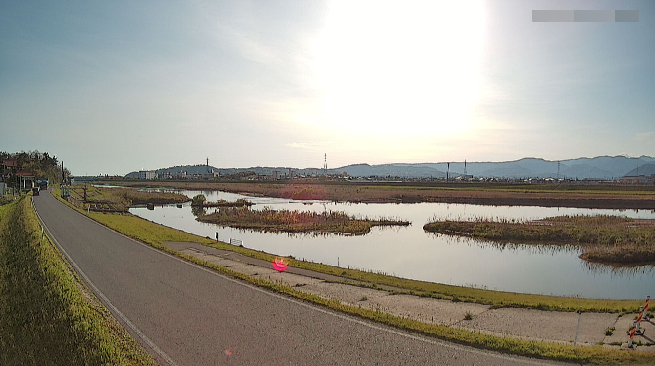 天神川新天神橋ライブカメラ(鳥取県北栄町江北)