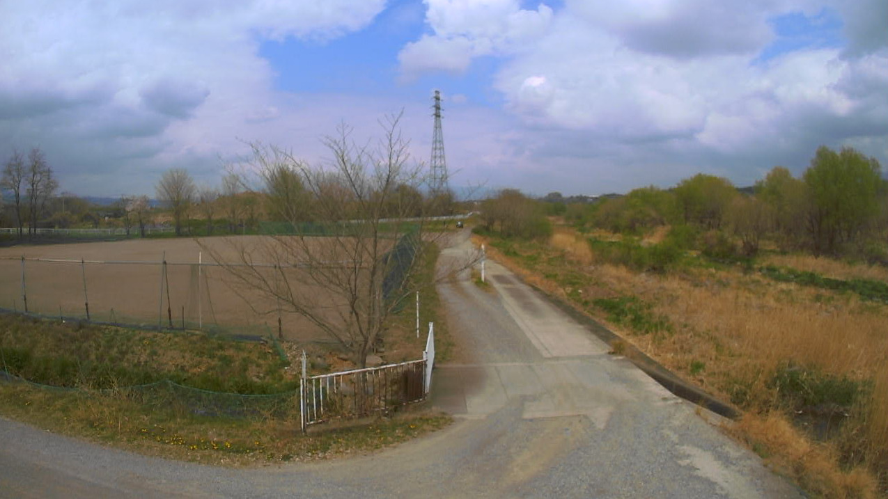 利根川吉岡町緑地運動公園ライブカメラ(群馬県吉岡町漆原)