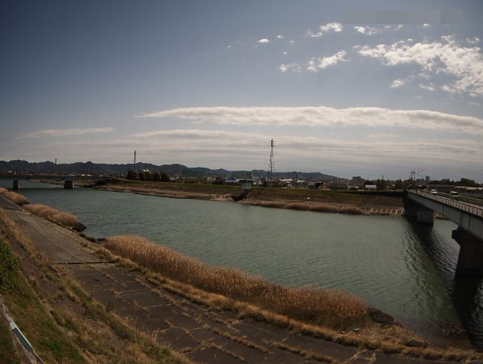 豊川放水路3.4KP右岸ライブカメラ(愛知県豊川市小坂井町)