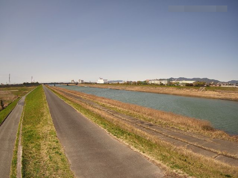 豊川放水路4.2KP左岸ライブカメラ(愛知県豊川市篠束町)