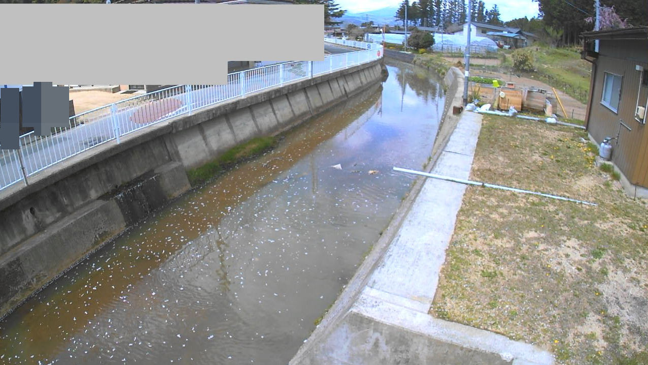 谷津川大鷹沢三沢ライブカメラ(宮城県白石市大鷹沢三沢)